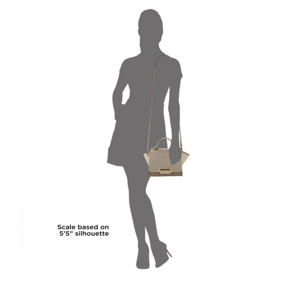 Zac Posen|Eartha Colorblock Leather Crossbody Bag